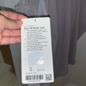 Lululemon workout tank